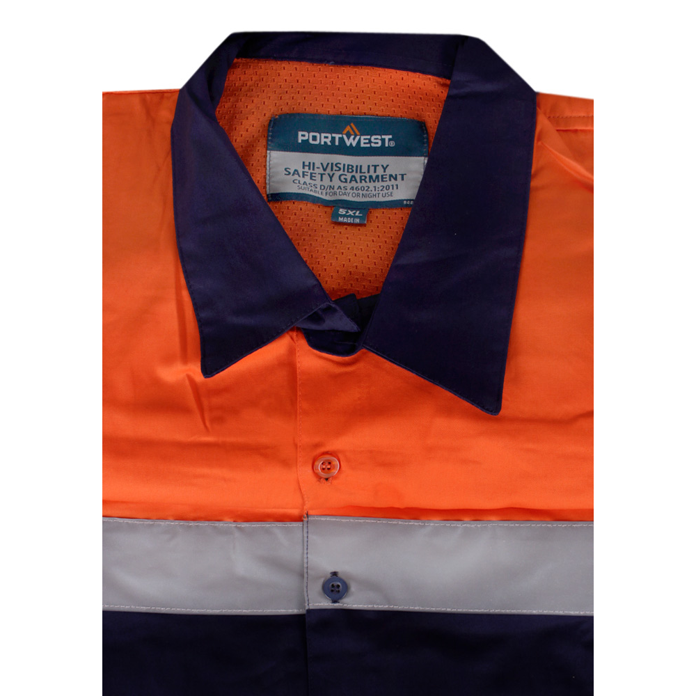 PRIME MOVER 803  HI-VIS L/S SHIRT