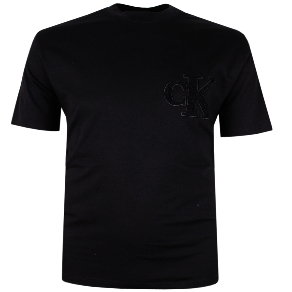 CALVIN KLEIN CHENILLE T-SHIRT - TSHIRTS & TANK TOPS-Printed Tshirts ...