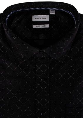 BACKBAY TRI-DOT S/S SHIRT -shirts casual & business-KINGSIZE BIG & TALL