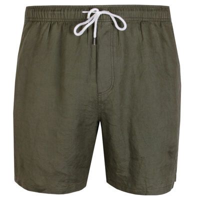 BACKBAY PURE LINEN E/W SHORTS-shorts-KINGSIZE BIG & TALL