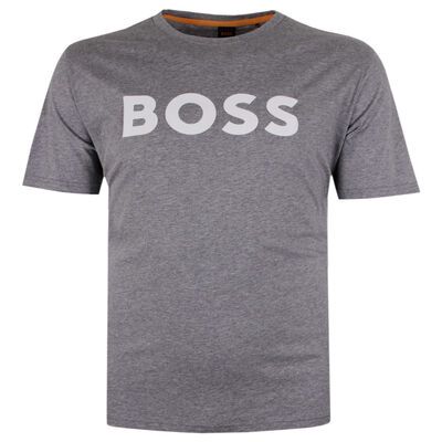 HUGO BOSS 'BOSS' T-SHIRT-tshirts & tank tops-KINGSIZE BIG & TALL