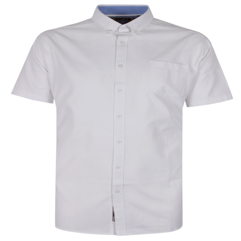 DUKE JAMES OXFORD S/S SHIRT BIG SIZE MENS SHIRTS PLUS SIZE SHIRTS EXTRA LARGE SHIRTS XXL