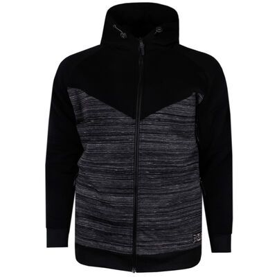 DUKE CLIPSTONE ZIP SHERPA HOODY-sale clearance-KINGSIZE BIG & TALL