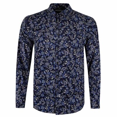 JIMMY STUART FRANCIS PAISLEY L/S SHIRT-new arrivals-KINGSIZE BIG & TALL