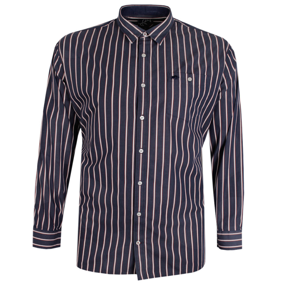 RAGING BULL ATOMO STRIPE L/S SHIRT