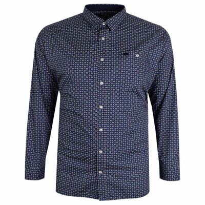 RAGING BULL HEX L/S SHIRT -shirts casual & business-KINGSIZE BIG & TALL