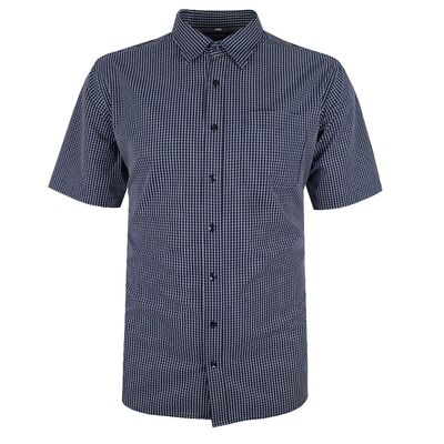 PERRONE 329S GINGHAM S/S SHIRT-new arrivals-KINGSIZE BIG & TALL