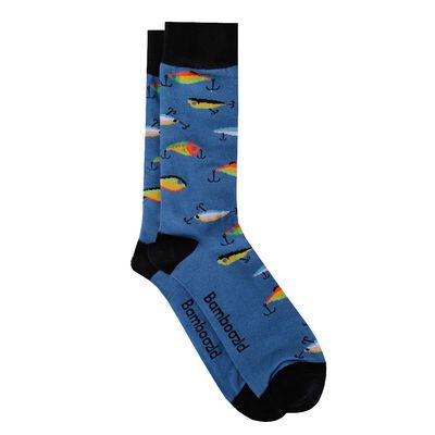 BAMBOOZLD LURE FISHING SOCK 11 - 14-socks-KINGSIZE BIG & TALL
