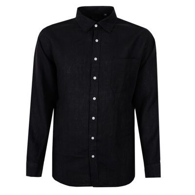 BACKBAY .225 PLAIN LINEN L/S SHIRT-new arrivals-KINGSIZE BIG & TALL