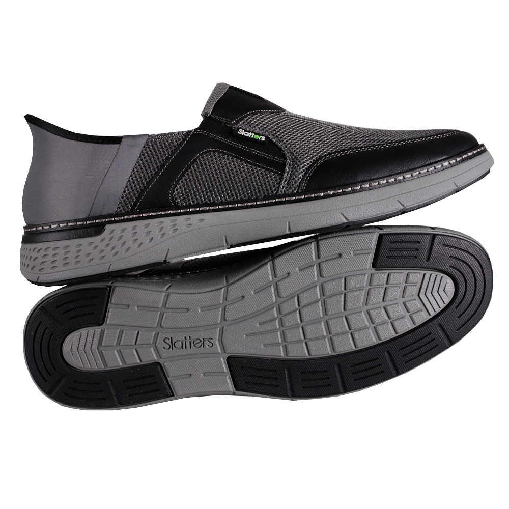 SLATTERS CAIRO SLIP ON SPORTS SHOE - Big & Tall Footwear Clearance ...