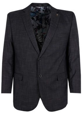 OLIVER 2366-80 CHECK SPORTSCOAT-sports coats-KINGSIZE BIG & TALL