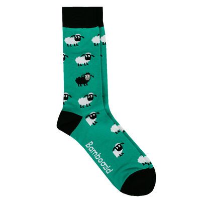 BAMBOOZLD SHEEP BAMBOO SOCK 11- 14-new arrivals-KINGSIZE BIG & TALL