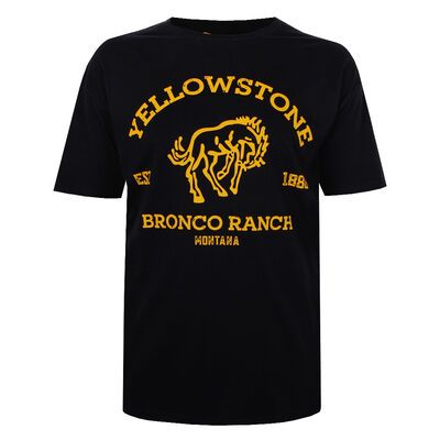 BRONCO YELLOWSTONE T-SHIRT-new arrivals-KINGSIZE BIG & TALL