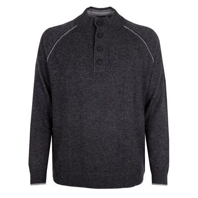 GAZMAN RAGLAN WOOL BLEND KNIT PULLOVER-new arrivals-KINGSIZE BIG & TALL