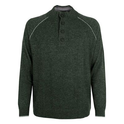 GAZMAN RAGLAN WOOL BLEND KNIT PULLOVER-new arrivals-KINGSIZE BIG & TALL