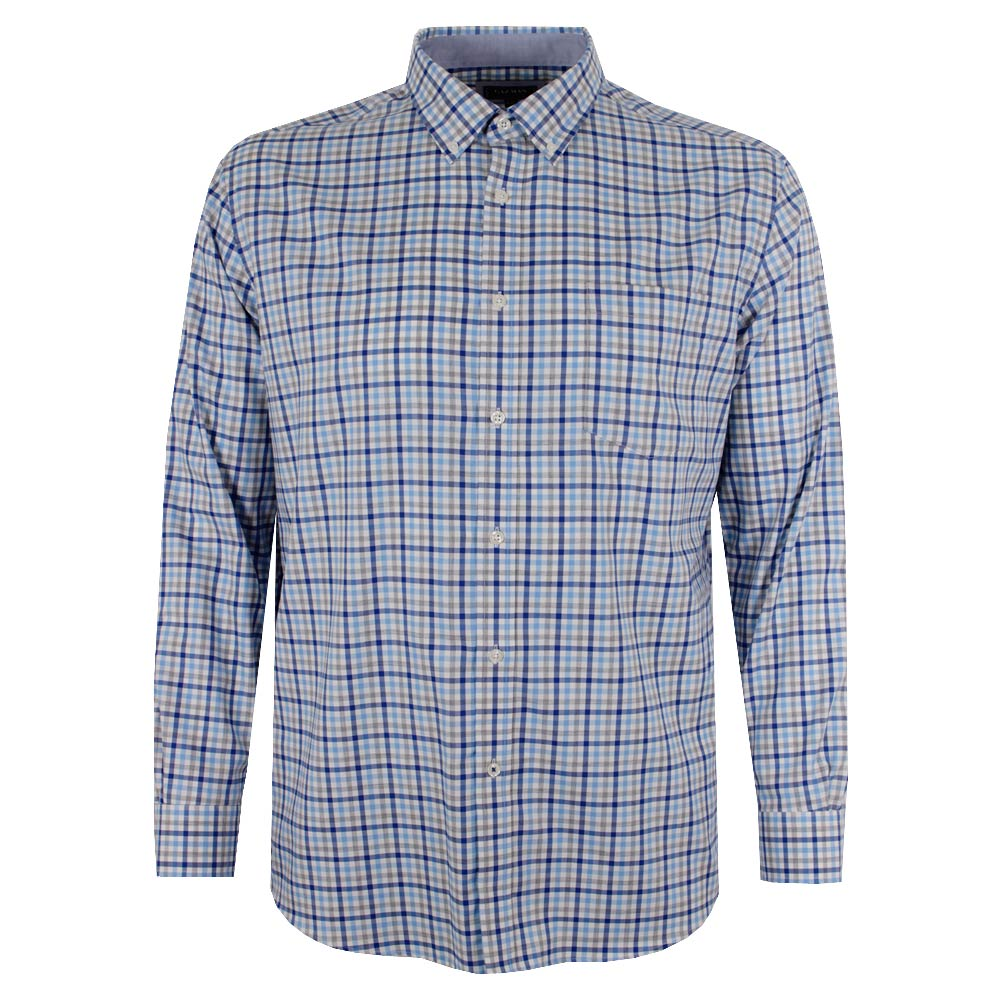 GAZMAN 5084 MULTI CHECK L/S SHIRT