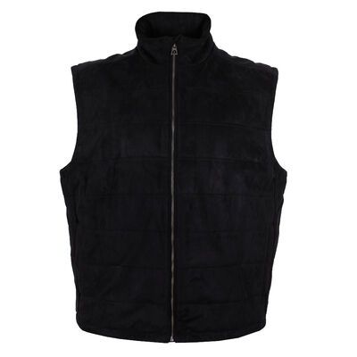 BACKBAY SUEDE GILLET-new arrivals-KINGSIZE BIG & TALL