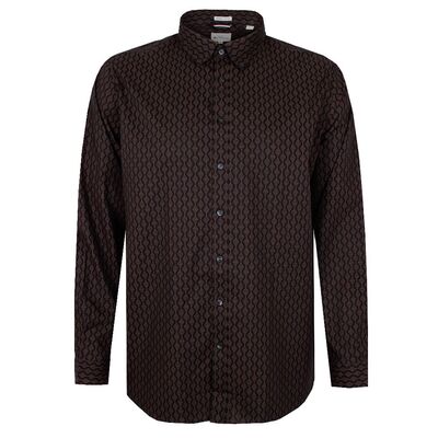BEN SHERMAN LINER GEO S/S SHIRT-new arrivals-KINGSIZE BIG & TALL