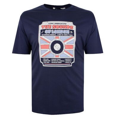 BEN SHERMAN SOUND OF LONDON T-SHIRT-new arrivals-KINGSIZE BIG & TALL