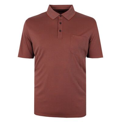 CASA MODA BIRDSEYE POLO-new arrivals-KINGSIZE BIG & TALL