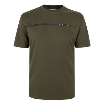 JACK & JONES FUSION T-SHIRT-new arrivals-KINGSIZE BIG & TALL