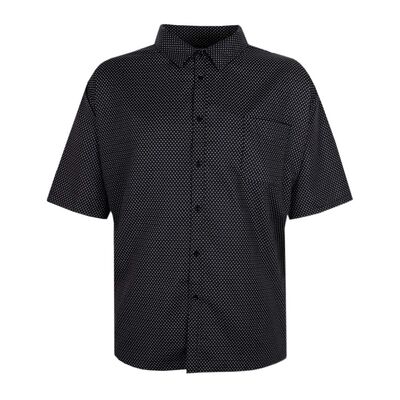 CIPOLLINI 122 GEO S/S SHIRT-new arrivals-KINGSIZE BIG & TALL