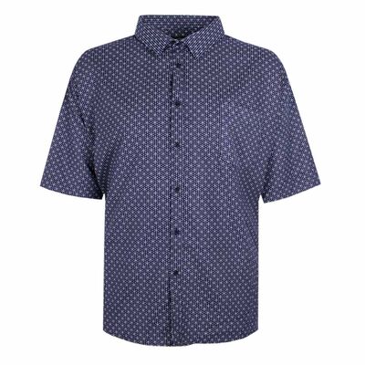 CIPOLLINI 81 GEO S/S SHIRT-new arrivals-KINGSIZE BIG & TALL