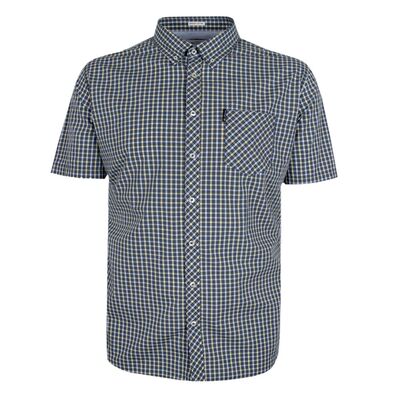 BEN SHERMAN HOUSE CHECK S/S SHIRT-new arrivals-KINGSIZE BIG & TALL