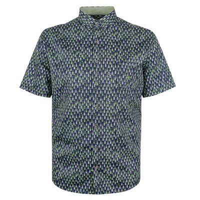 DARIO BELTRAN LORA WINE S/S SHIRT-new arrivals-KINGSIZE BIG & TALL