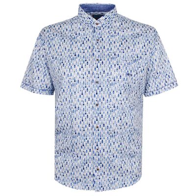 DARIO BELTRAN LORA WINE S/S SHIRT-new arrivals-KINGSIZE BIG & TALL