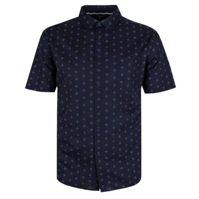 GAZMAN GEO 039 S/S SHIRT-new arrivals-KINGSIZE BIG & TALL
