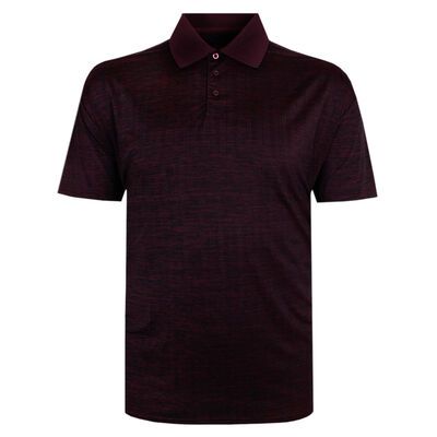 BRONCO GRID PERFORM STRETCH POLO-new arrivals-KINGSIZE BIG & TALL