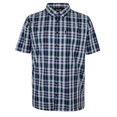 BEN SHERMAN CHECK 57 S/S SHIRT-new arrivals-KINGSIZE BIG & TALL