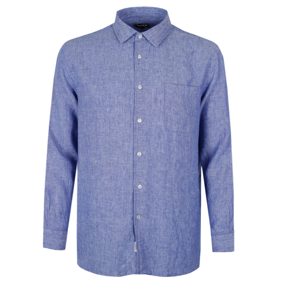 GAZMAN 250 FRENCH LINEN L/S SHIRT