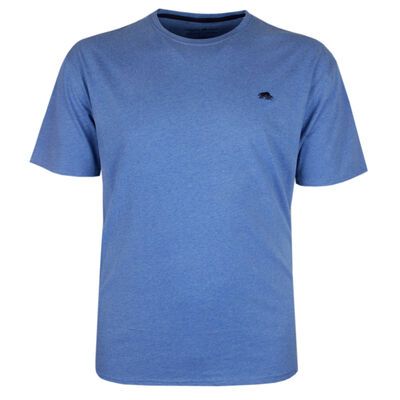 RAGING BULL MARLE & PLAIN T-SHIRT-big mens basics-KINGSIZE BIG & TALL