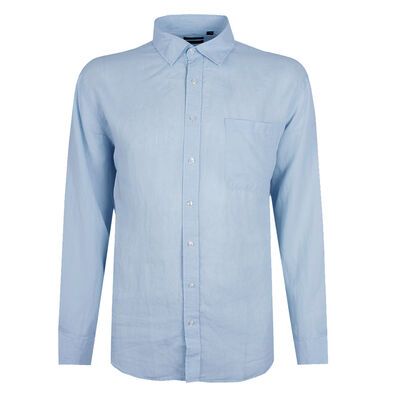 BACKBAY .225 PLAIN LINEN L/S SHIRT-new arrivals-KINGSIZE BIG & TALL