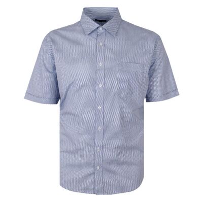 BLUE HORIZON 664 GEO S/S SHIRT -new arrivals-KINGSIZE BIG & TALL