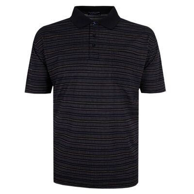 TRADEWINDS FINE STRIPE POLO-new arrivals-KINGSIZE BIG & TALL