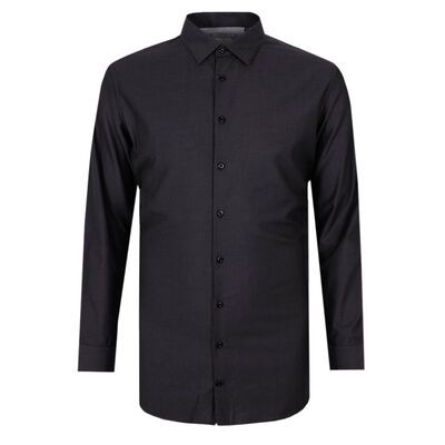 BROOKSFIELD 575 CHAR TALL L/S BUSINESS SHIRT-new arrivals-KINGSIZE BIG & TALL