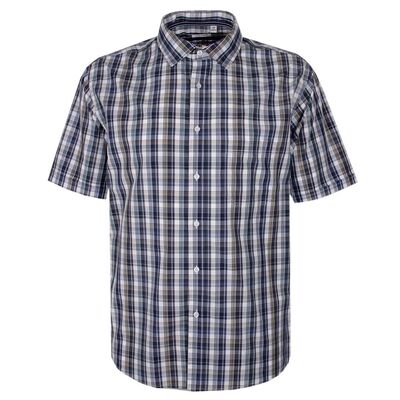 BACKBAY CHECK 203 PLAID S/S SHIRT-new arrivals-KINGSIZE BIG & TALL