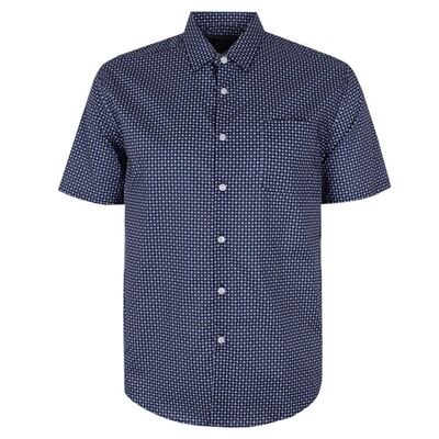 MAURIO SQUAREY-NIGHT S/S SHIRT-new arrivals-KINGSIZE BIG & TALL