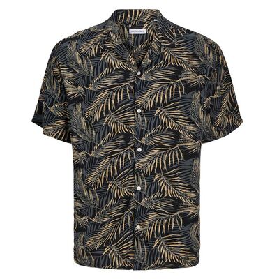 JACK & JONES PALM-RESORT PRINT S/S SHIRT-new arrivals-KINGSIZE BIG & TALL