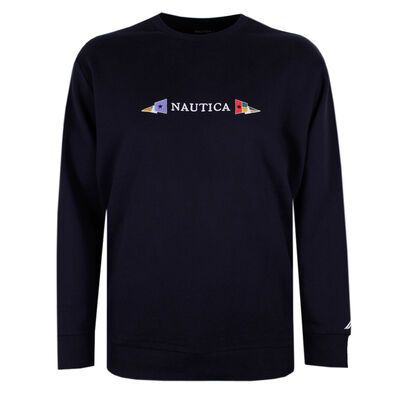 NAUTICA VALHALLA SWEAT TOP-new arrivals-KINGSIZE BIG & TALL