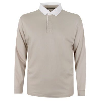 GAZMAN PLAIN RUGBY POLO-new arrivals-KINGSIZE BIG & TALL