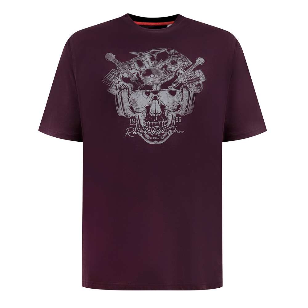 DUKE GRIMSBY SKULL T-SHIRT