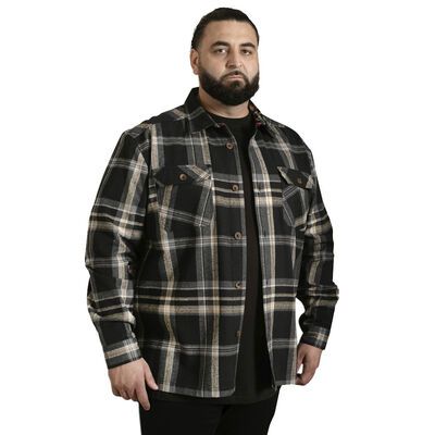 DUKE FALKIRK L/S WEIGHTED SHACKET-new arrivals-KINGSIZE BIG & TALL