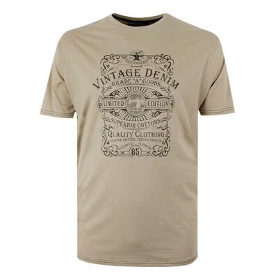KAM VINTAGE PRINT T-SHIRT-new arrivals-KINGSIZE BIG & TALL