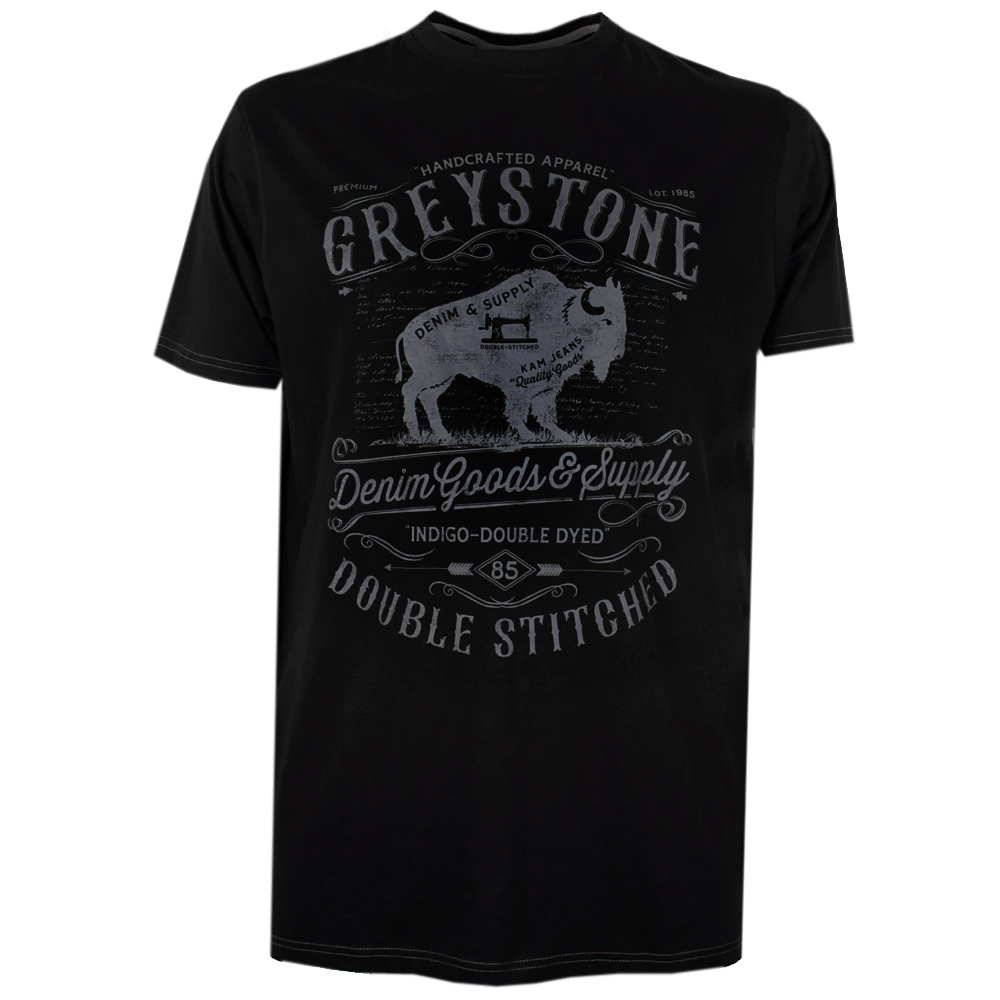 KAM GREYSTONE T-SHIRT