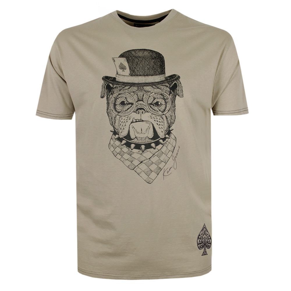 KAM BULLDOG & SPADE T-SHIRT