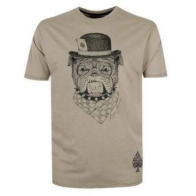 KAM BULLDOG & SPADE T-SHIRT-new arrivals-KINGSIZE BIG & TALL
